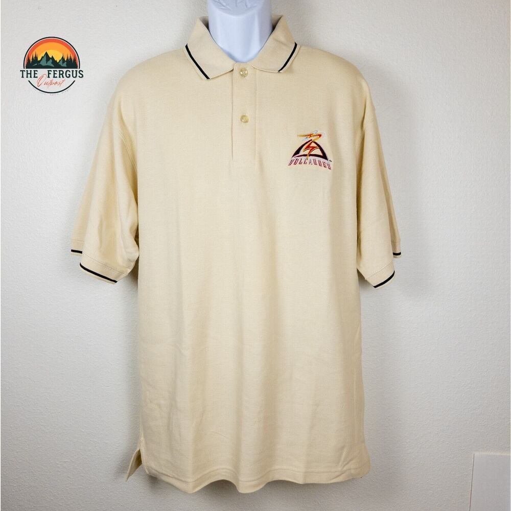 Salem-Keizer Volcanoes Men's Small MILB Baseball Short Sleeve Polo T Shirt Large - Picture 1 of 12